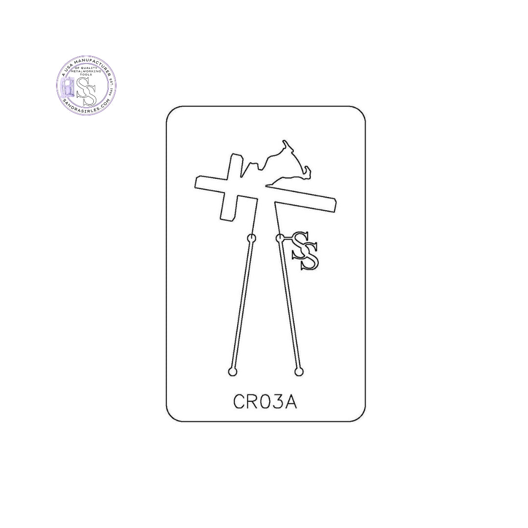 PANCAKE DIE CR03 LG. CROSS 3